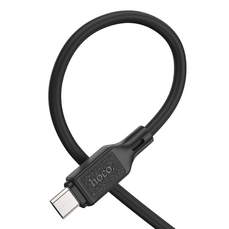 HOCO kabel USB A do Micro USB 2,4A X90 1 m czarny