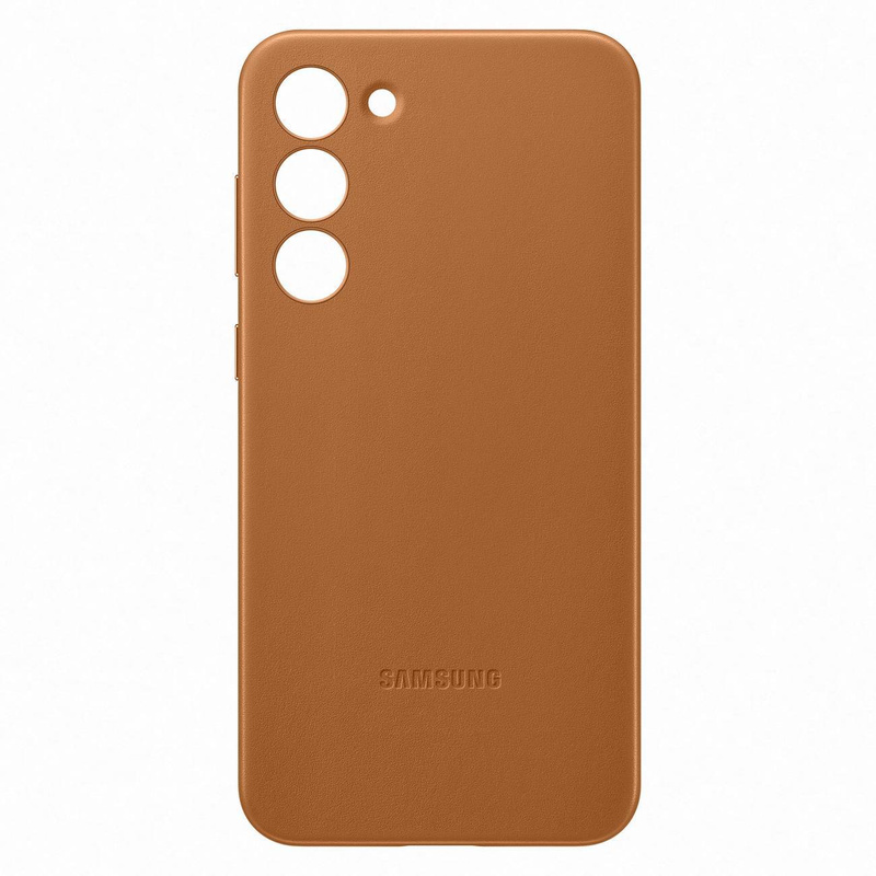 Samsung Lederhülle für Samsung Galaxy S23+ echtes Kamelleder (EF-VS916LAEGWW)