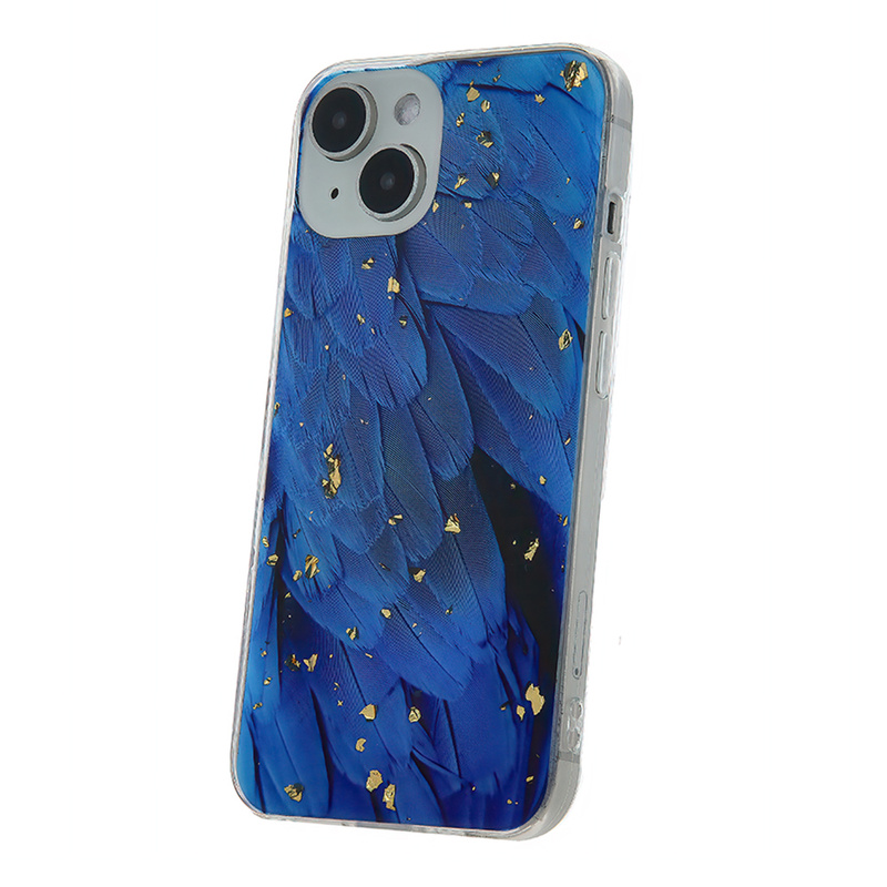 Nakładka Gold Glam do Samsung Galaxy A35 5G Blue