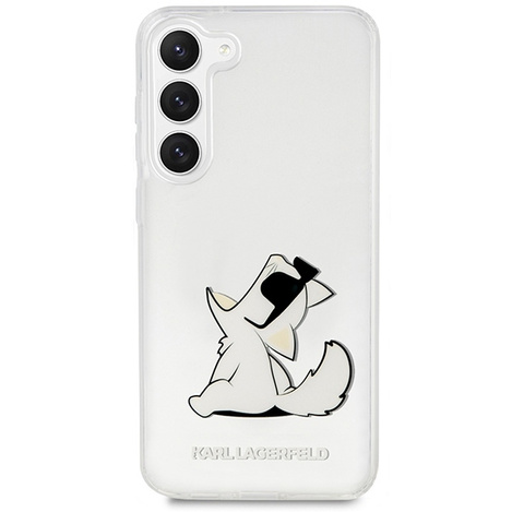 Karl Lagerfeld KLHCS23MCFNRC S23+ S916 transparente Hardcase Choupette Fun