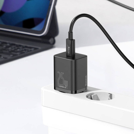 Baseus Super Si  Quick Charger 1C 25W EU Black