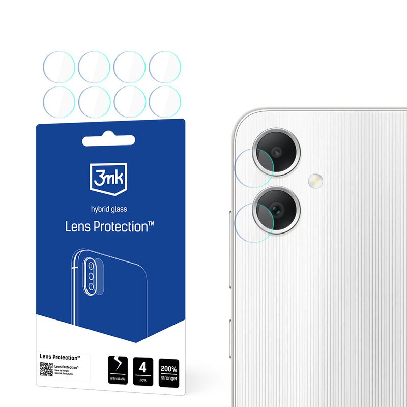 3MK Lens Protect Sam A05 Ochrona na obiektyw aparatu 4szt