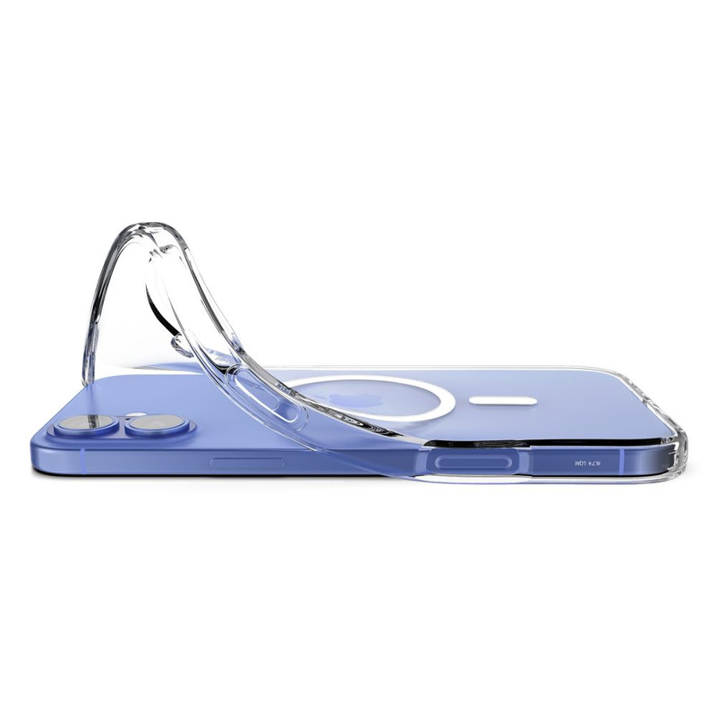 ETUI SPIGEN LIQUID CRYSTAL MAG MAGSAFE IPHONE 16 CLEAR