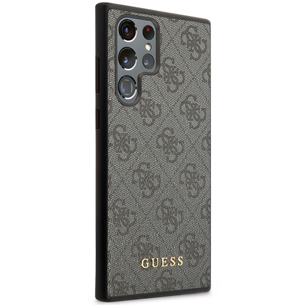 Oryginalne Etui GUESS Hardcase GUHCS24LG4GFGR do Samsung S24 Ultra (Classic logo / czarny)