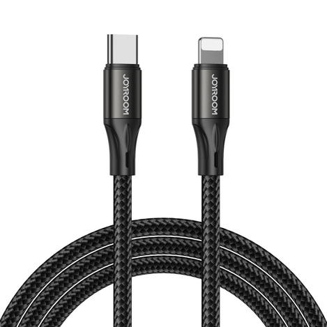 Joyroom fast charging / data cable USB Type C - Lightning PD 20W 1m black (S-1024N1-PD)