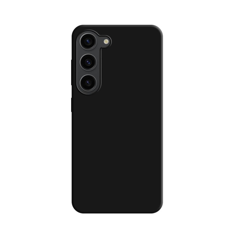 3MK SILICONE CASE SAMSUNG S23 5G BLACK