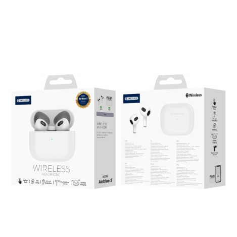 JELLICO kabellose Kopfhörer AirBlue 3 weiss