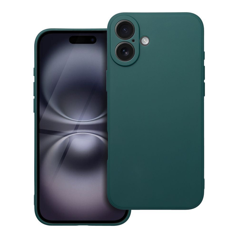 Futerał MATT do IPHONE 16 Plus ciemnozielony