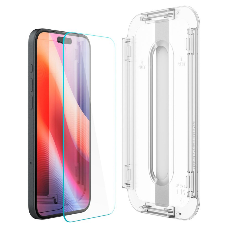 GEHÄRTETES GLAS Spigen GLAS.TR „EZ FIT“ IPHONE 15 KLAR