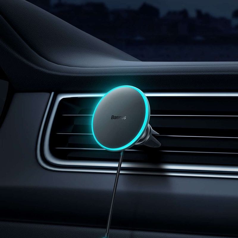 MagSafe 15W USB C 25W Baseus CW01 induktives Autoladegerät - Schwarz