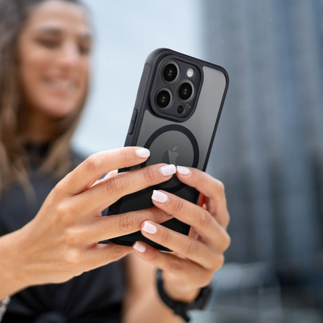 Futerał FULL MATTE MAG COVER kompatybilny z MagSafe do XIAOMI REDMI NOTE 13 5G czarny