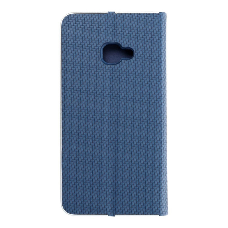 Kabura LUNA Book Carbon do SAMSUNG Xcover 4 niebieski