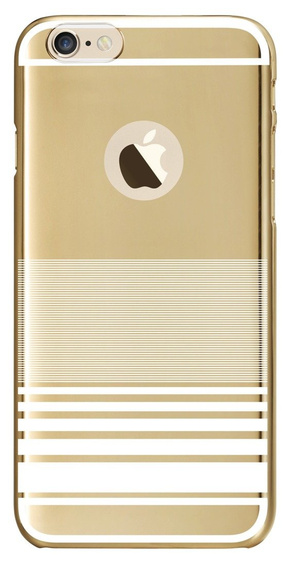 Etui X-FITTED Hard IPHONE 6+ Rainbow złote PPBJG