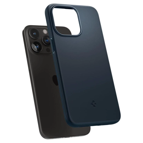 Spigen Thin Fit, Metallschiefer – iPhone 15 Pro
