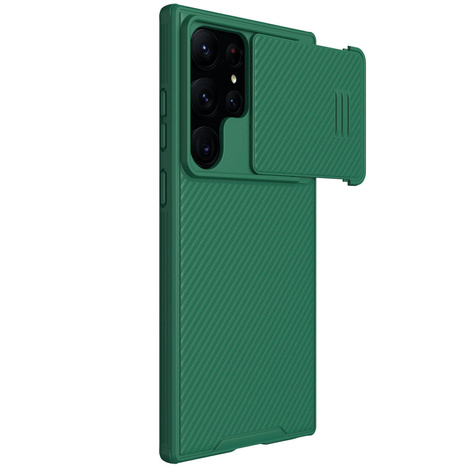 Nillkin CamShield S Hülle für Samsung Galaxy S23 Ultra Armoured Cover Camera Cover grün