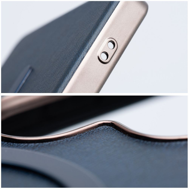Futerał GENTLEMAN MAG COVER kompatybilny z MagSafe do SAMSUNG S25 ULTRA granatowy