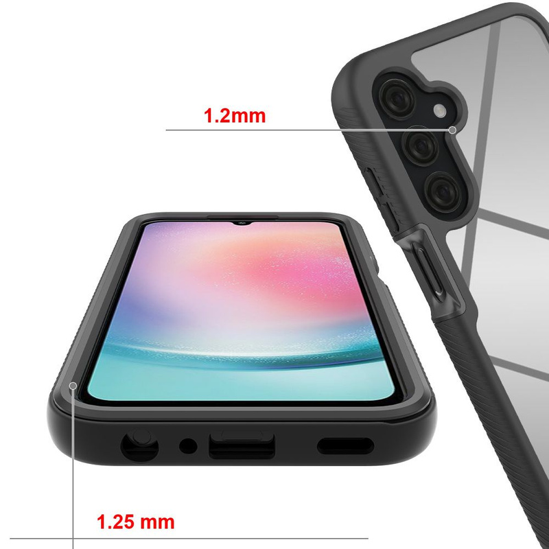 Etui SAMSUNG GALAXY A25 5G Tech-Protect Defense360 czarne