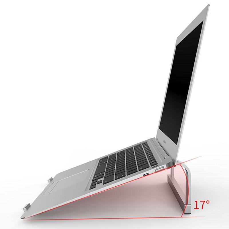 Tech-Protect ULS100 Ständer, universell für Laptops bis 16 Zoll – Silber