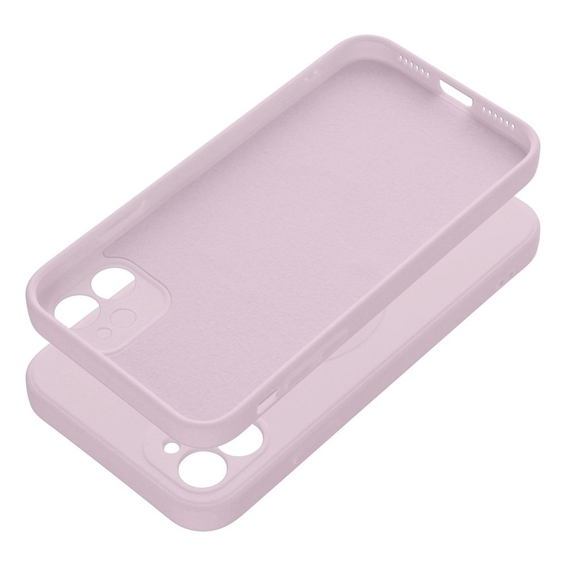 Futerał Silicone Mag Cover kompatybilny z MagSafe do IPHONE 11 różowy