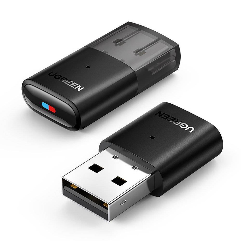 Adapter USB UGREEN Bluetooth 5.0 do PC / PS / Switch (czarny)