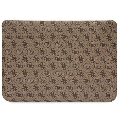 Guess Hülle GUCS14P4RPSW 14" braun/braun 4G bedruckte Streifen