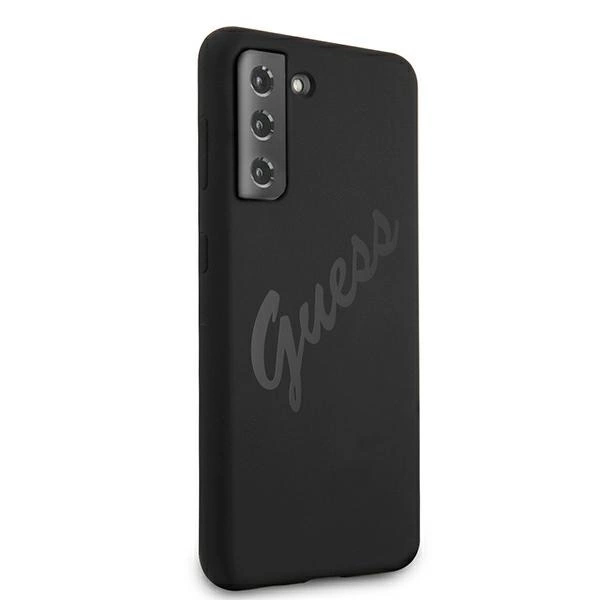 Guess GUHCS21MLSVSBK S21+ G996 czarny/black hardcase Script Vintage