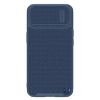Nillkin Textured S Case for iPhone 14, armored cover with camera cover, blue