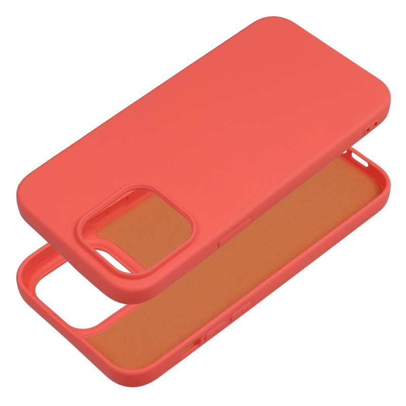 Futerał SILICONE do IPHONE 14 PRO MAX brzoskwiniowy