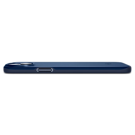 Etui Spigen Thin Fit na iPhone 15 Plus - niebieskie