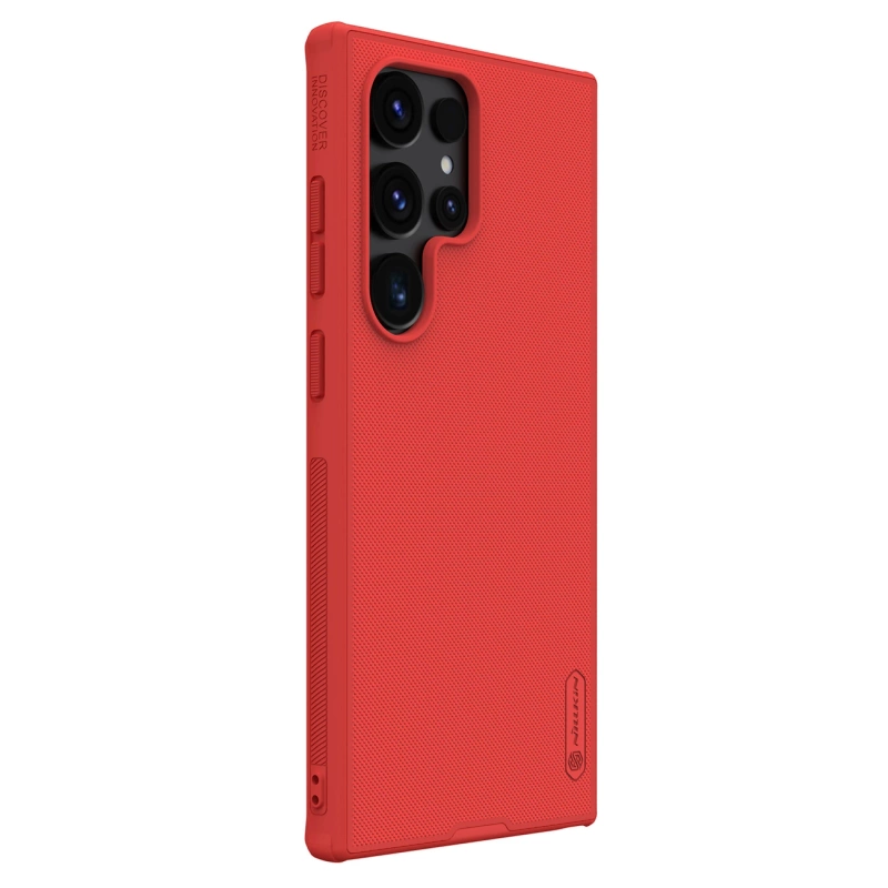 Nillkin Super Frosted Shield Pro Panzerhülle für Samsung Galaxy S24 Ultra – rot