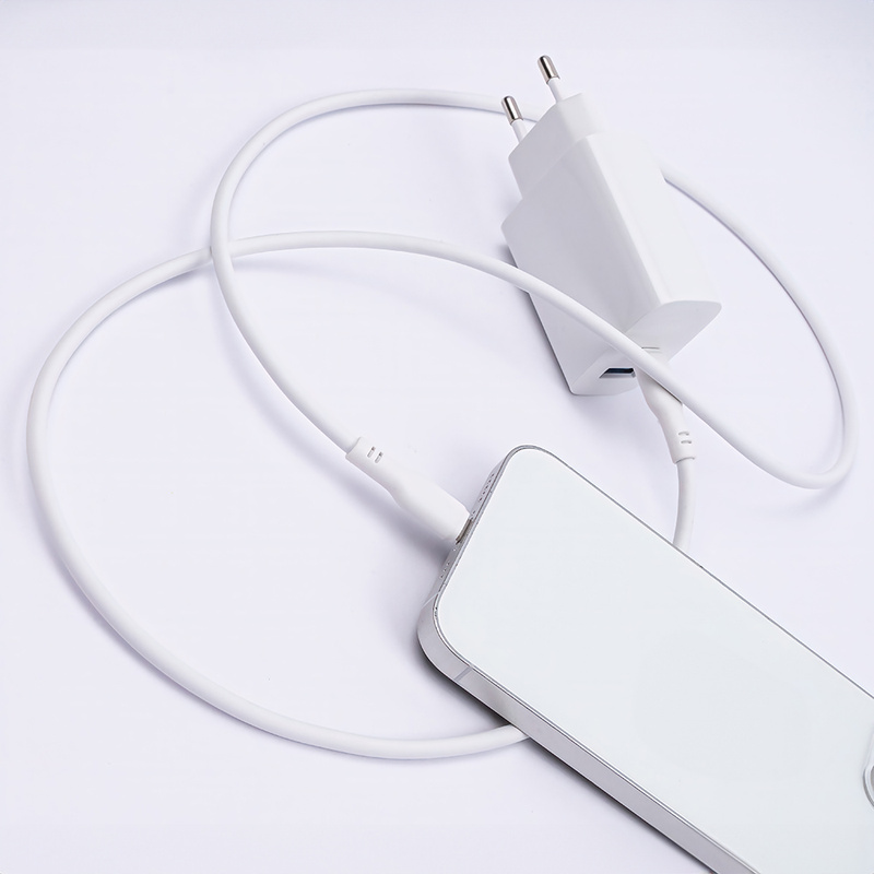 Maxlife kabel MFi MXUC-10 USB-C - Lightning 1,0 m 27W biały