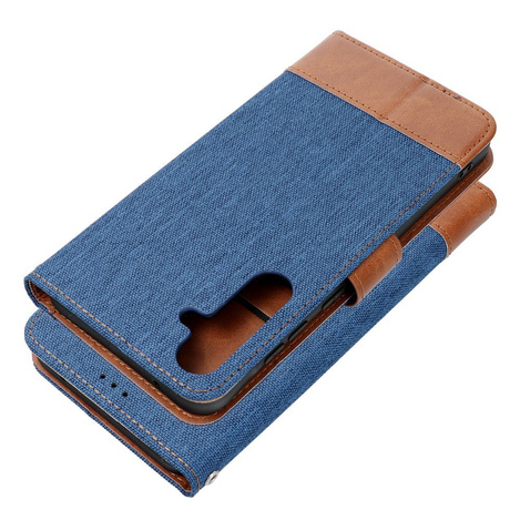 Kabura JEANS Book do SAMSUNG A15 4G / A15 5G niebieski