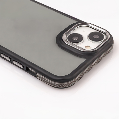 Nakładka Crystal Black do iPhone 16 Plus 6,7" szara