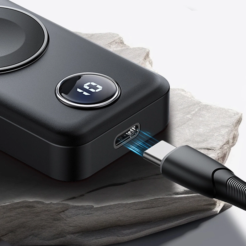 Joyroom powerbank bezprzewodowy 2000mAh 3W do Apple Watch czarny (JR-WQW01)