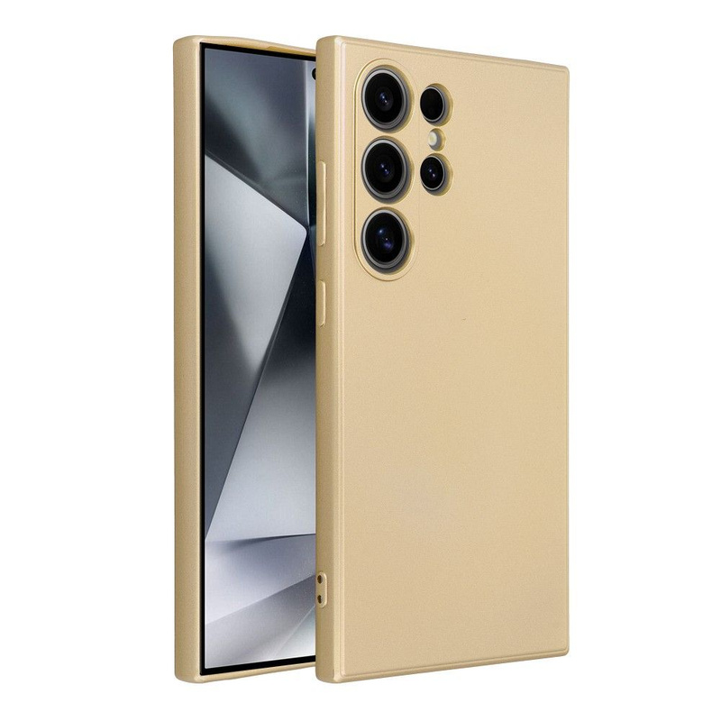 Futerał METALLIC do SAMSUNG S24 ULTRA złoty