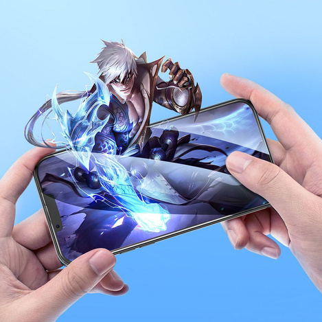 HOCO szkło hartowane HD 5D Guardian shield (SET 10in1) - do iPhone 15 Plus czarny (G14)