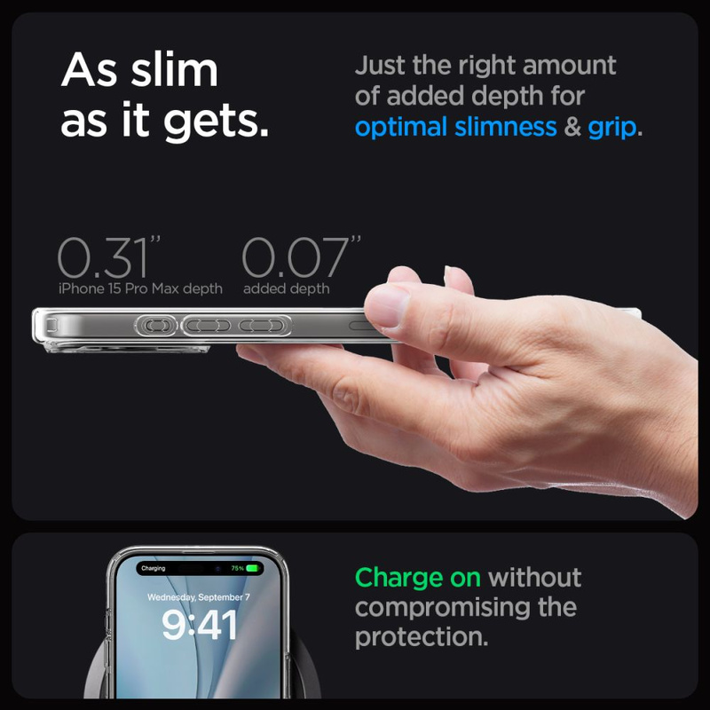 Spigen ULTRA HYBRID MAG MAGSAFE IPHONE 15 PRO MAX CARBON FIBER
