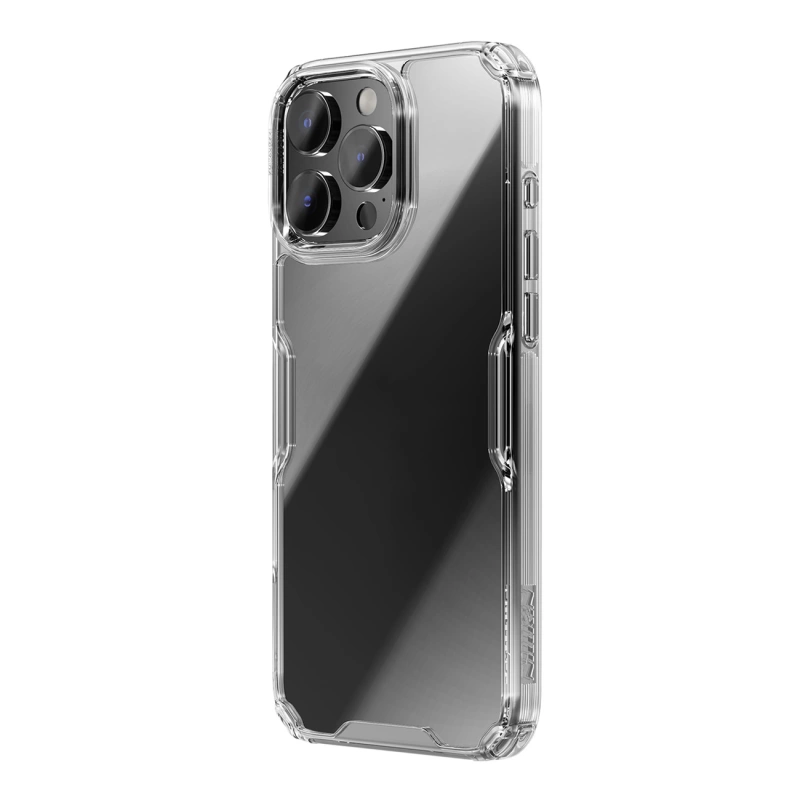 Etui Nillkin Nature Pro Case na iPhone 16 Pro - przezroczysto-białe