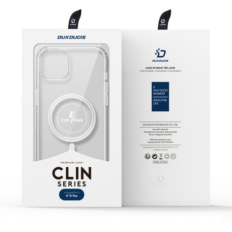 iPhone 15 Plus Hülle mit MagSafe Dux Ducis Clin – Transparent
