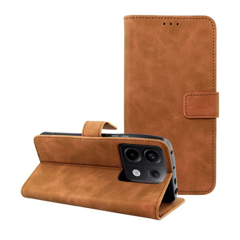 Kabura TENDER Book do XIAOMI Redmi NOTE 13 PRO 5G brązowy