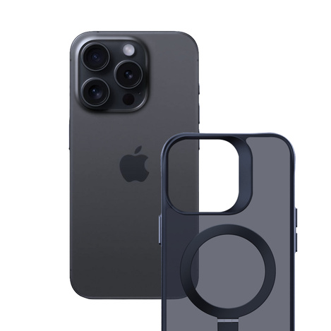 3MK Smoke Case iPhone 16 Pro Magsafe & Stand