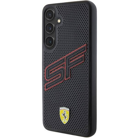 Oryginalne Etui FERRARI hardcase Big SF Perforated FEHCS24MPINK do Samsung Galaxy S24 Plus Czarny