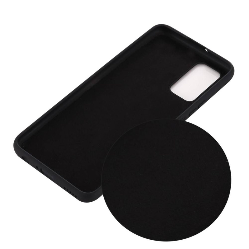 Etui SAMSUNG GALAXY S20 FE / S20 LITE Silicone case elastyczne silikonowe czarne