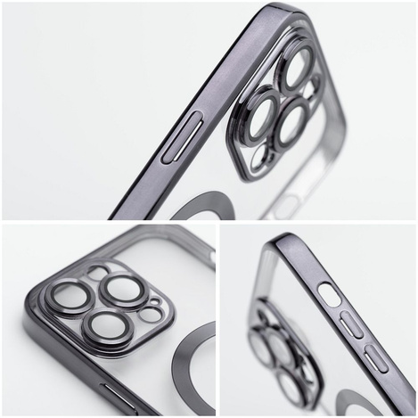 Futerał Electro Mag Cover kompatybilny z MagSafe do SAMSUNG S24 ULTRA czarny