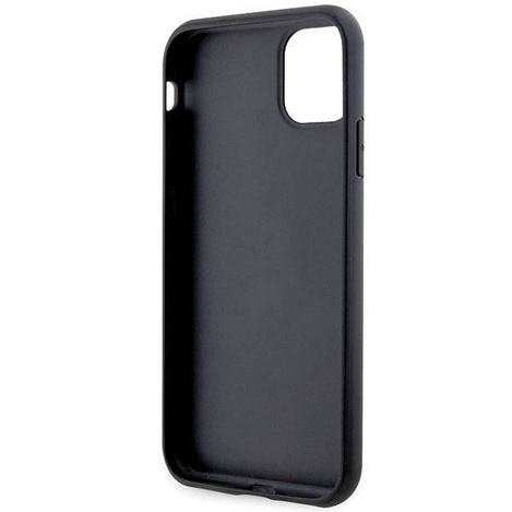 Guess GUHCN61P4SNK iPhone 11 / Xr grey/grey hardcase 4G Stripe