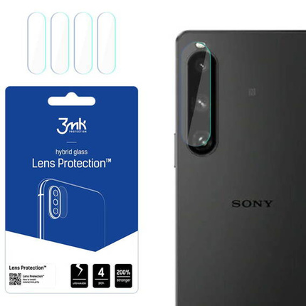 Szkło Hybrydowe na Aparat / Obiektyw SONY XPERIA 10 IV 3mk Flexible Glass Lens Clear