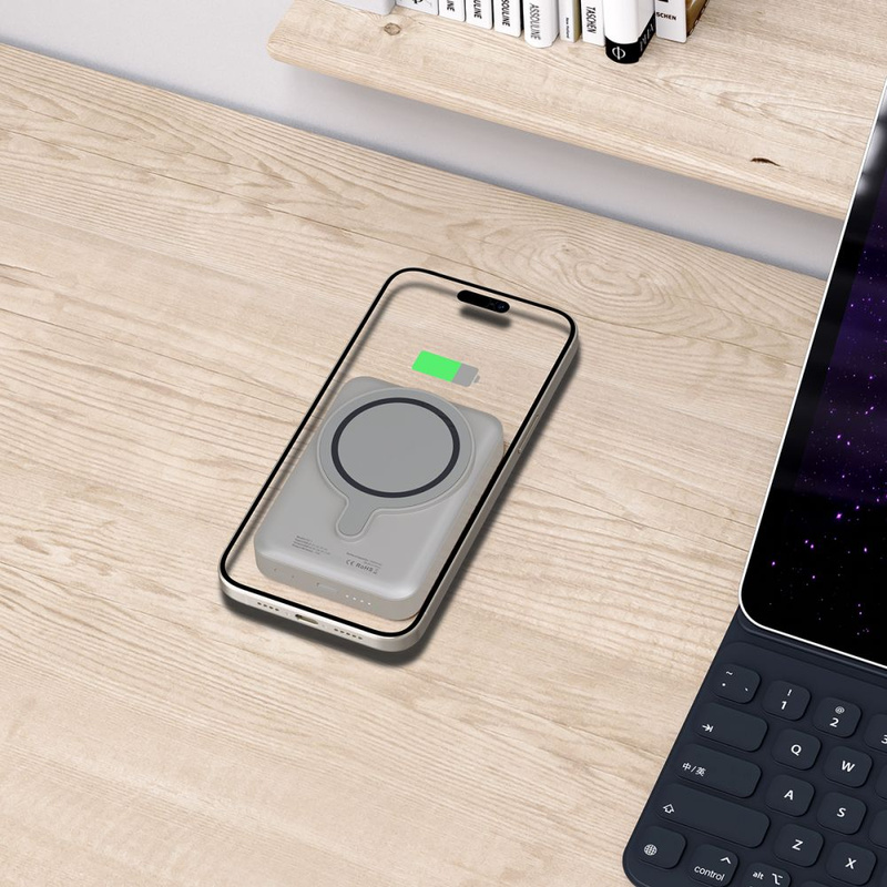 Powerbank Tech-Protect PB11 LifeMag MagSafe 10000 mAh - tytanowy