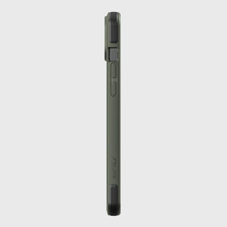 Raptic X-Doria Secure Case etui iPhone 14 z MagSafe pancerny pokrowiec zielony