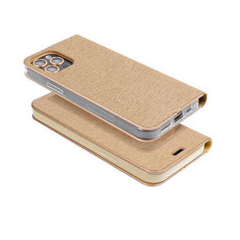 Kabura LUNA Book Gold do HUAWEI P20 Lite złoty