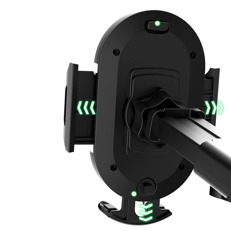 Dudao teleskopowy grawitacyjny uchwyt samochodowy na szybę deskę rozdzielczą czarny (F2S black)